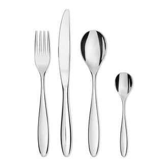 Alessi SG38S24M Mami steel cutlery set 24 pieces - Buy now on ShopDecor - Discover the best products by ALESSI design