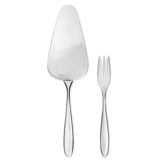 Alessi SG38S7 Mami steel dessert cutlery set 7 pieces - Buy now on ShopDecor - Discover the best products by ALESSI design