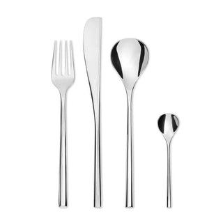 Alessi TI04S24 MU steel cutlery set 24 pieces - Buy now on ShopDecor - Discover the best products by ALESSI design