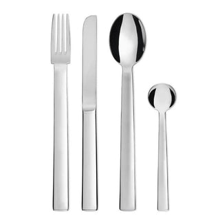Alessi JH01S24 Rundes Modell steel cutlery set 24 pieces - Buy now on ShopDecor - Discover the best products by ALESSI design