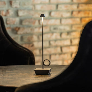 Broggi Bugia portable table lamp corten - Buy now on ShopDecor - Discover the best products by BROGGI design