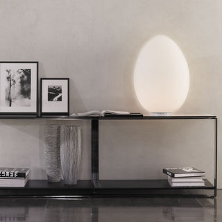 FontanaArte Uovo large white table lamp by Ben Swildens - Buy now on ShopDecor - Discover the best products by FONTANAARTE design