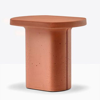 Pedrali Caementum concrete coffee table outdoor h. 42 cm. Pedrali Terracotta TE - Buy now on ShopDecor - Discover the best products by PEDRALI design