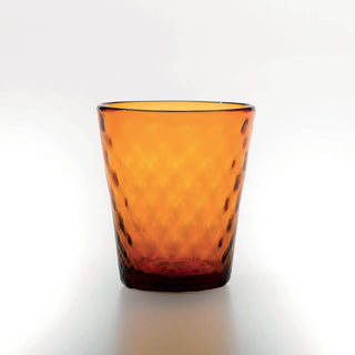 Zafferano Balloton tumbler coloured glass Zafferano Amber - Buy now on ShopDecor - Discover the best products by ZAFFERANO design