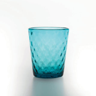 Zafferano Balloton tumbler coloured glass Zafferano Green sea - Buy now on ShopDecor - Discover the best products by ZAFFERANO design