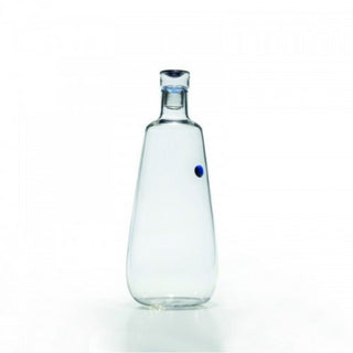 Zafferano Uniche glass Bottle blue - Buy now on ShopDecor - Discover the best products by ZAFFERANO design