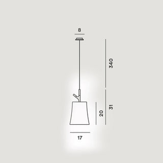 Foscarini Birdie Piccola suspension lamp - Buy now on ShopDecor - Discover the best products by FOSCARINI design
