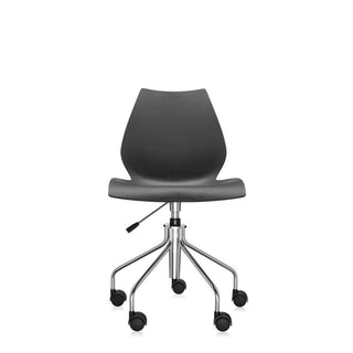 Kartell Maui swivel chair Kartell Anthracite 1M - Buy now on ShopDecor - Discover the best products by KARTELL design