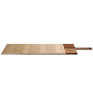 KnIndustrie In-Taglio Cutting Board 18 x 79 cm. - ecru - Buy now on ShopDecor - Discover the best products by KNINDUSTRIE design