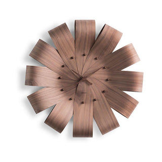 Nomon Ciclo Walnut wall clock diam. 55 cm. Walnut - Buy now on ShopDecor - Discover the best products by NOMON design