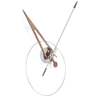 Nomon Cris N wall clock made of wood - Buy now on ShopDecor - Discover the best products by NOMON design