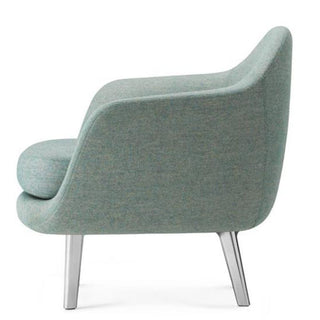 Normann Copenhagen Sum armchair full upholstery fabric with aluminium structure - Buy now on ShopDecor - Discover the best products by NORMANN COPENHAGEN design