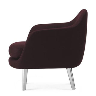 Normann Copenhagen Sum armchair full upholstery fabric with aluminium structure - Buy now on ShopDecor - Discover the best products by NORMANN COPENHAGEN design