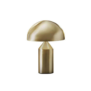 OLuce Atollo table lamp h 35 cm. By Vico Magistretti Oluce Gold - Buy now on ShopDecor - Discover the best products by OLUCE design