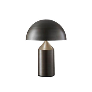OLuce Atollo table lamp h 35 cm. By Vico Magistretti Oluce Satin bronze - Buy now on ShopDecor - Discover the best products by OLUCE design