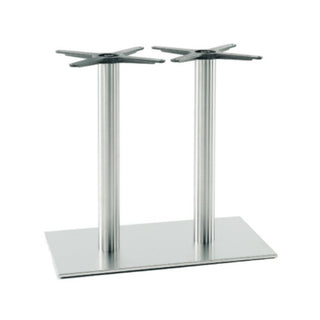 Pedrali Inox 4461 rectangular table base polished steel H.73 cm. - Buy now on ShopDecor - Discover the best products by PEDRALI design