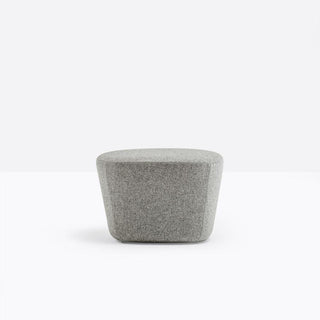 Pedrali Log 367 padded design pouf in fabric - Buy now on ShopDecor - Discover the best products by PEDRALI design